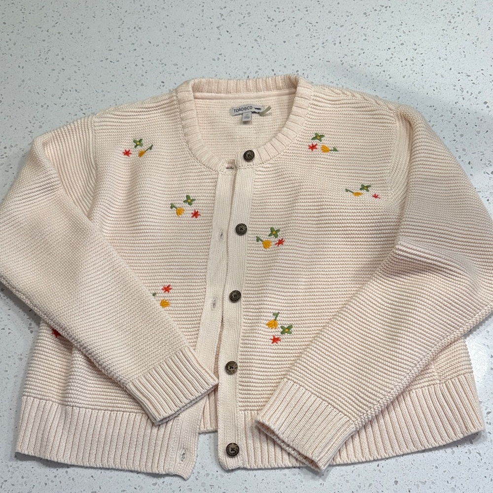 Toad&Co Cream Knit Sweater